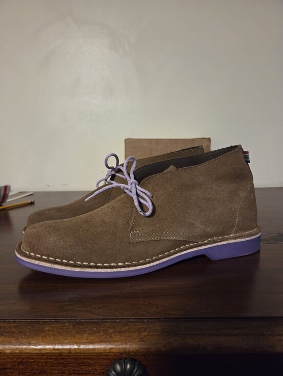 Veldskoen Suede Chukka Boots Tan Men\'s Sz 10 Worn Once